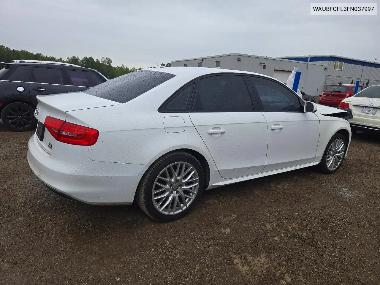 2015 AUDI A4 VIN WAUBFCFL3FN037997 — фото 3