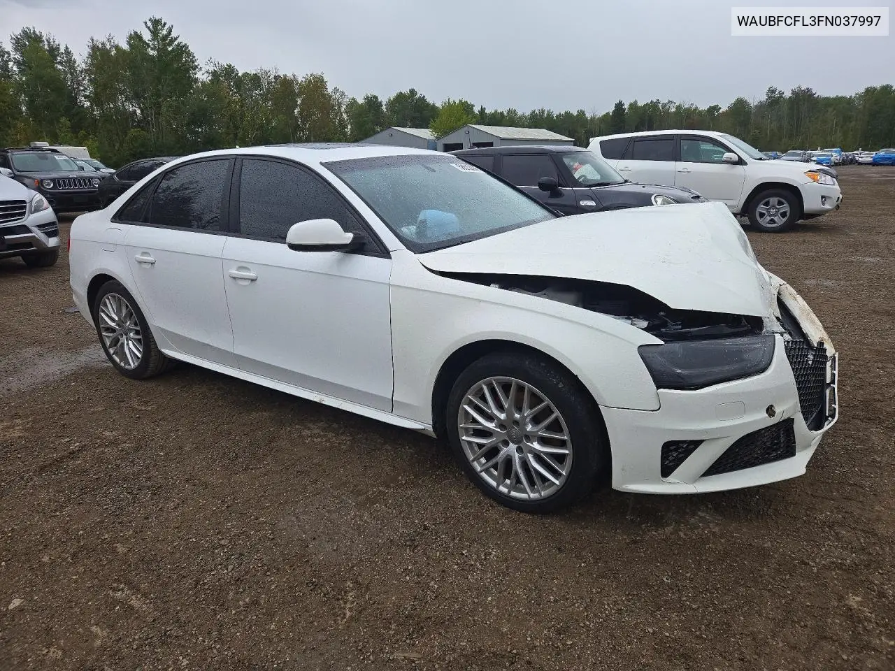 2015 AUDI A4 VIN WAUBFCFL3FN037997 — фото 4