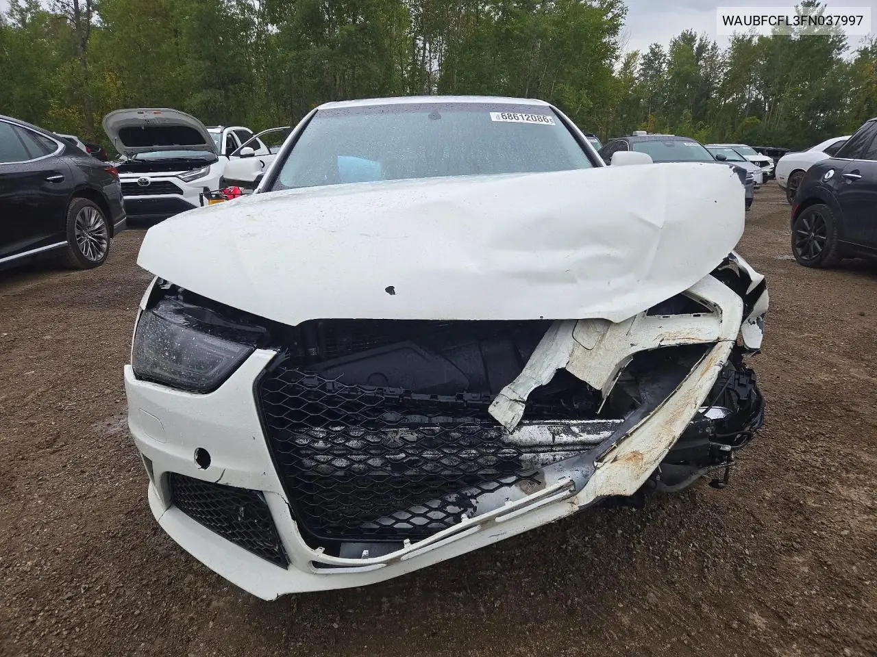 2015 AUDI A4 VIN WAUBFCFL3FN037997 — фото 5