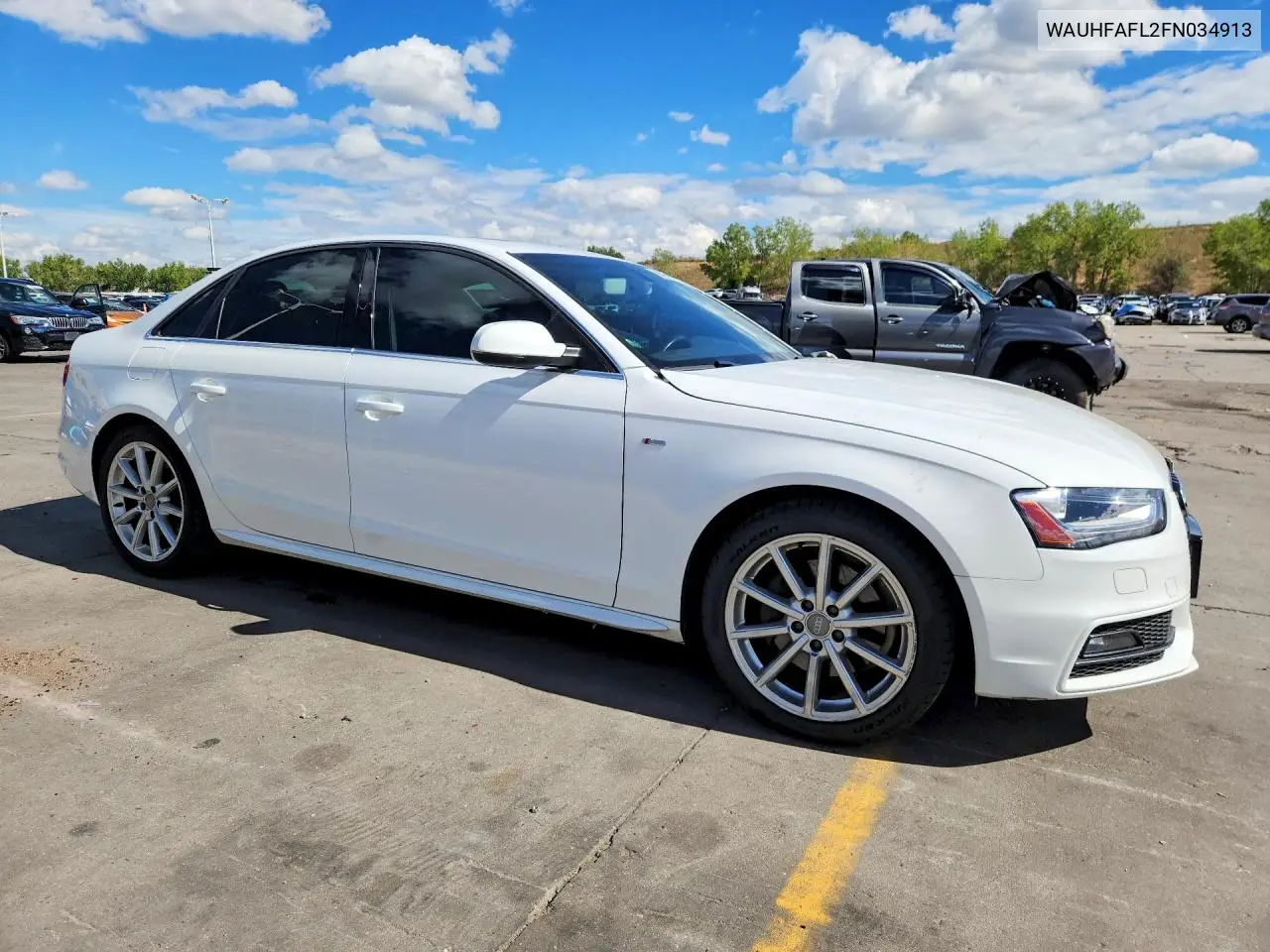 2015 AUDI A4 VIN WAUHFAFL2FN034913 — фото 4