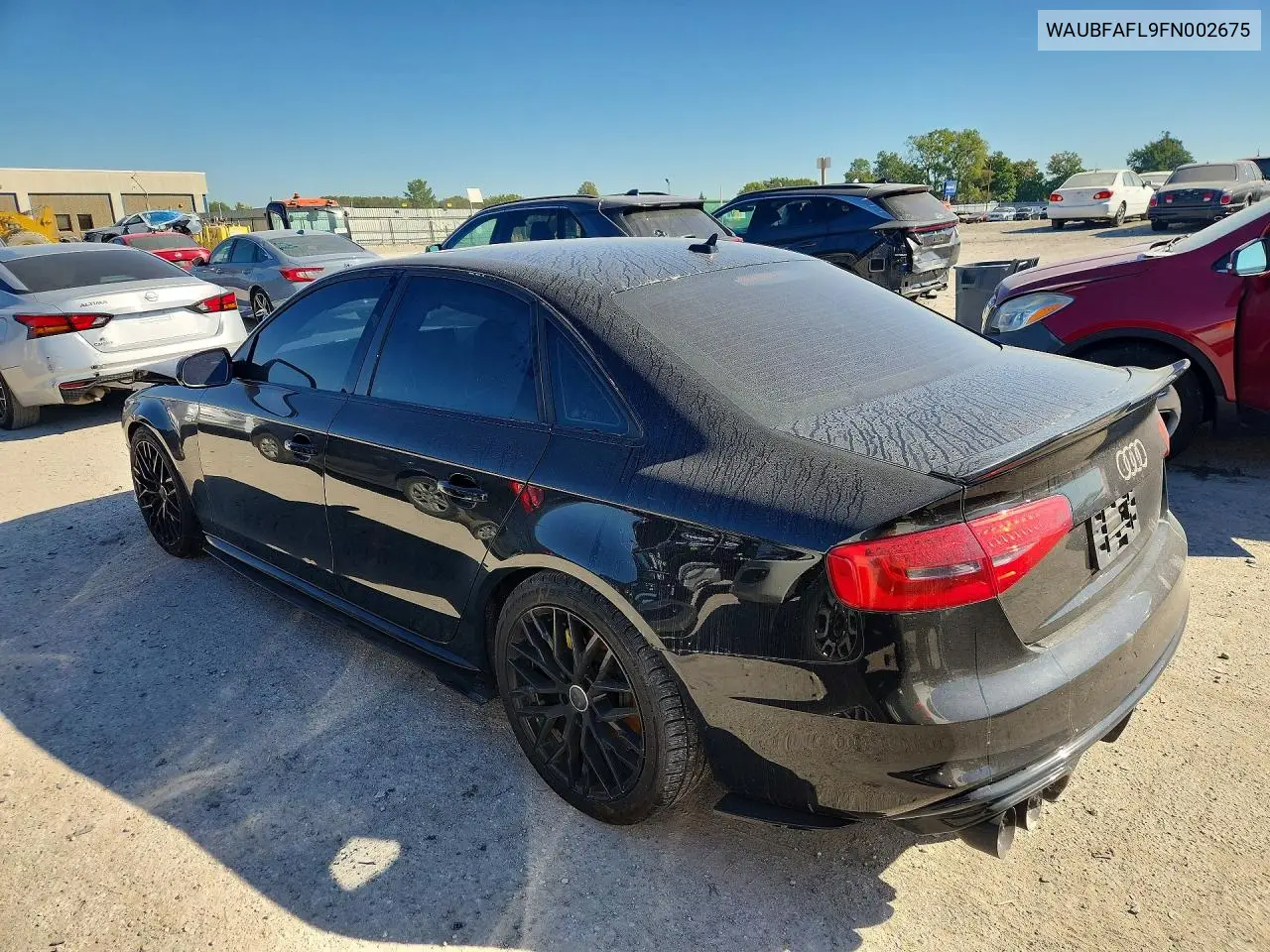 2015 AUDI A4 VIN WAUBFAFL9FN002675 — фото 2