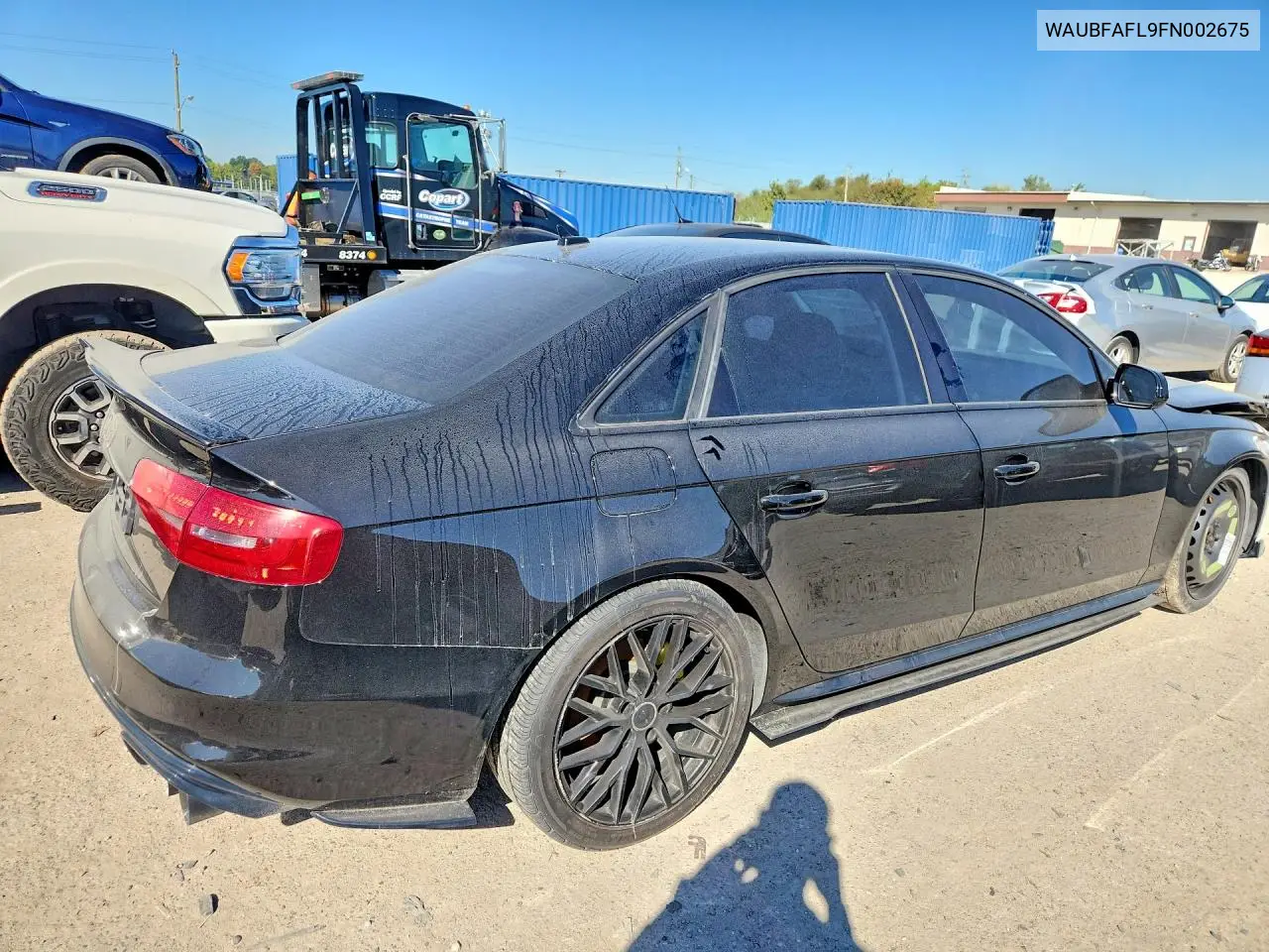 2015 AUDI A4 VIN WAUBFAFL9FN002675 — фото 3