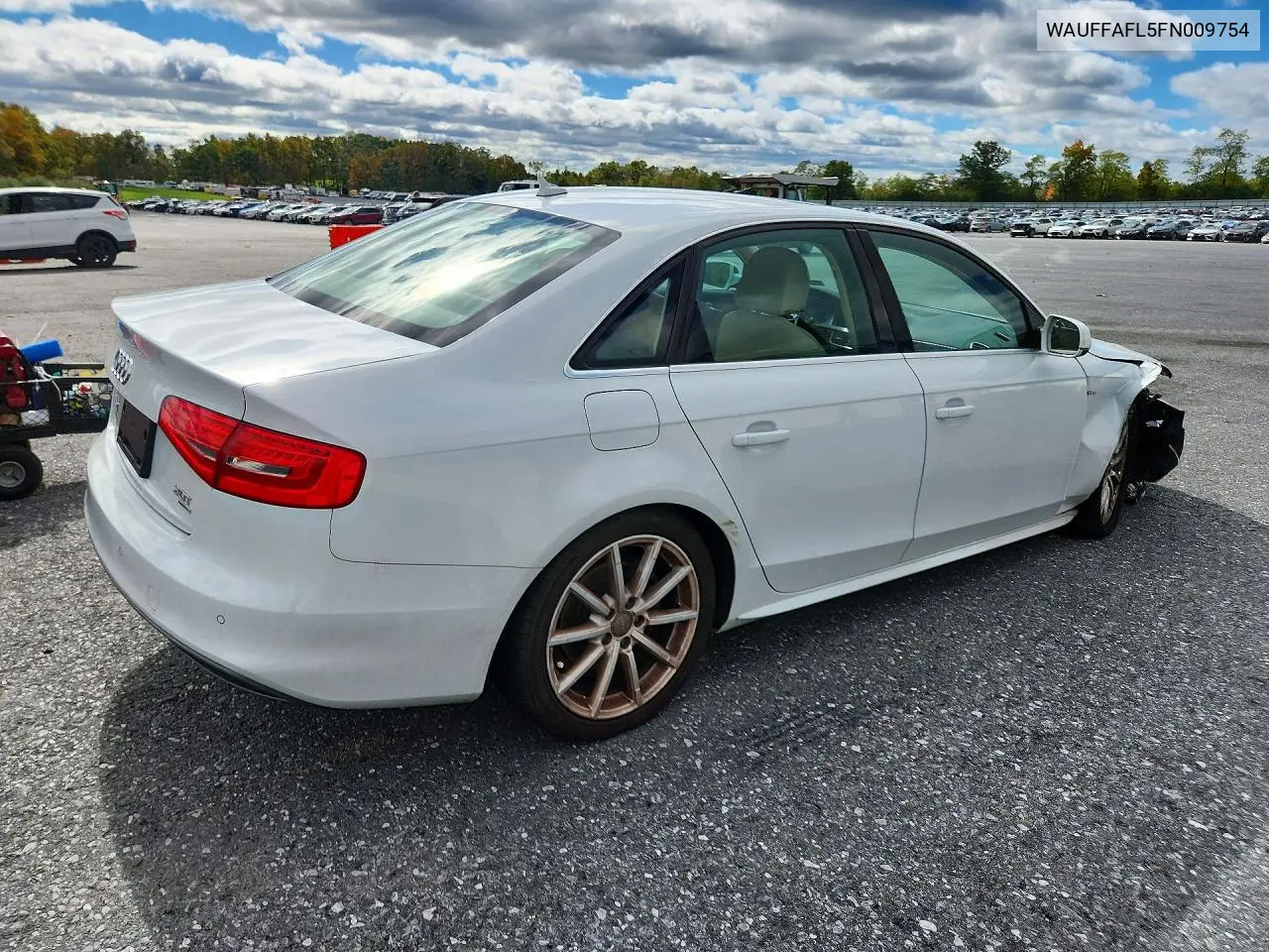 2015 AUDI A4 VIN WAUFFAFL5FN009754 — фото 3