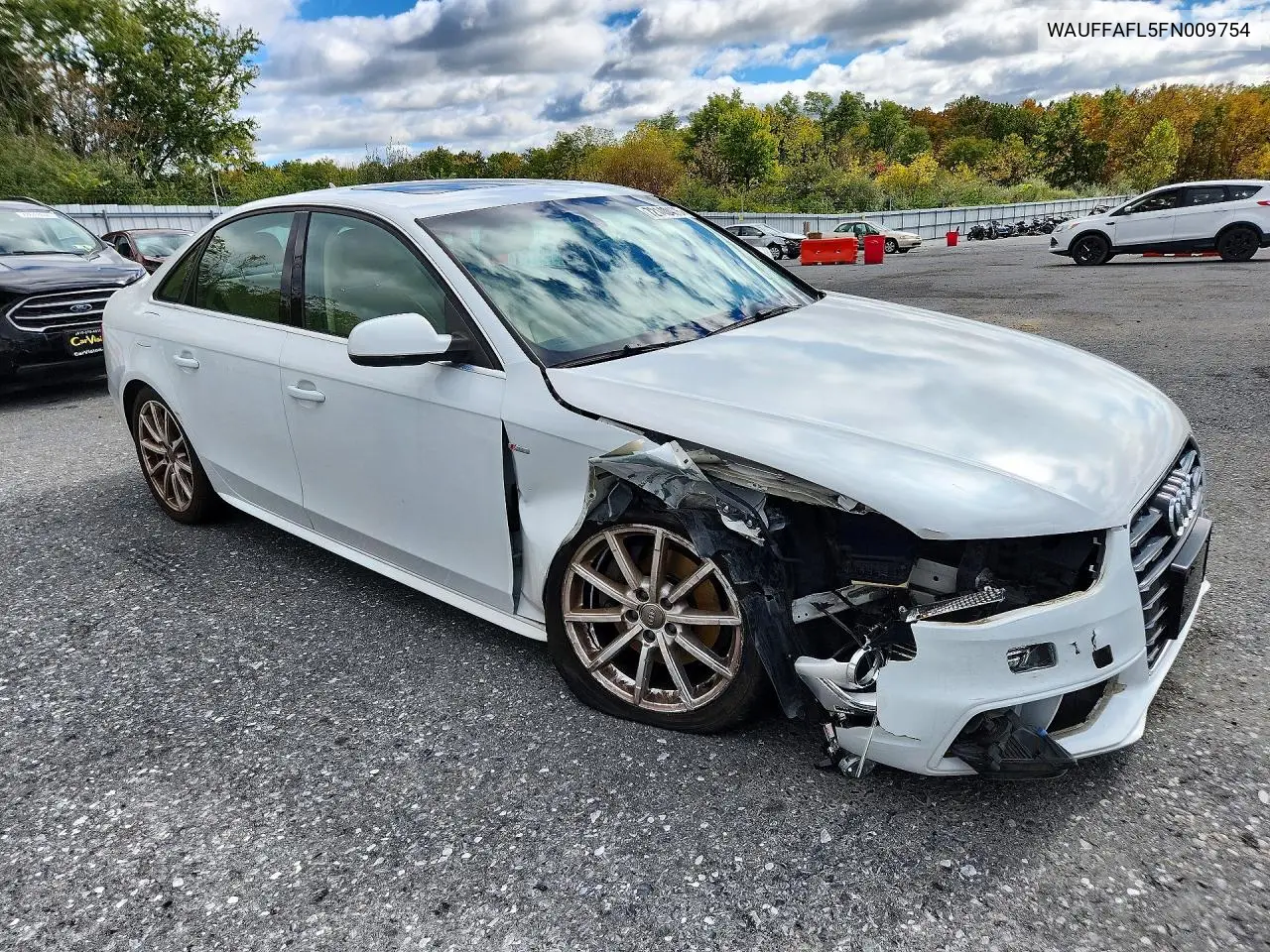 2015 AUDI A4 VIN WAUFFAFL5FN009754 — фото 4