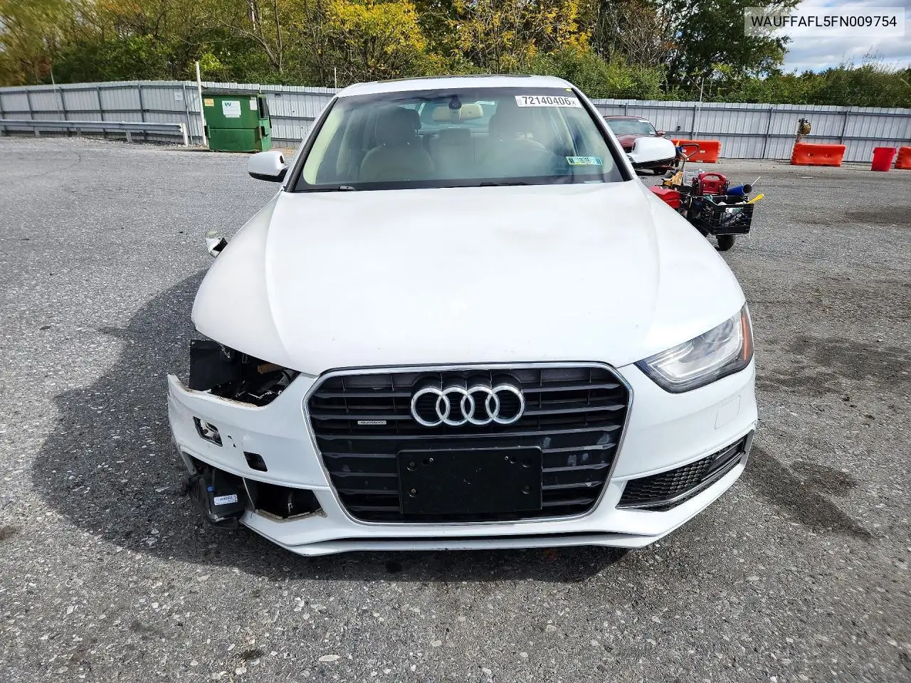 2015 AUDI A4 VIN WAUFFAFL5FN009754 — фото 5