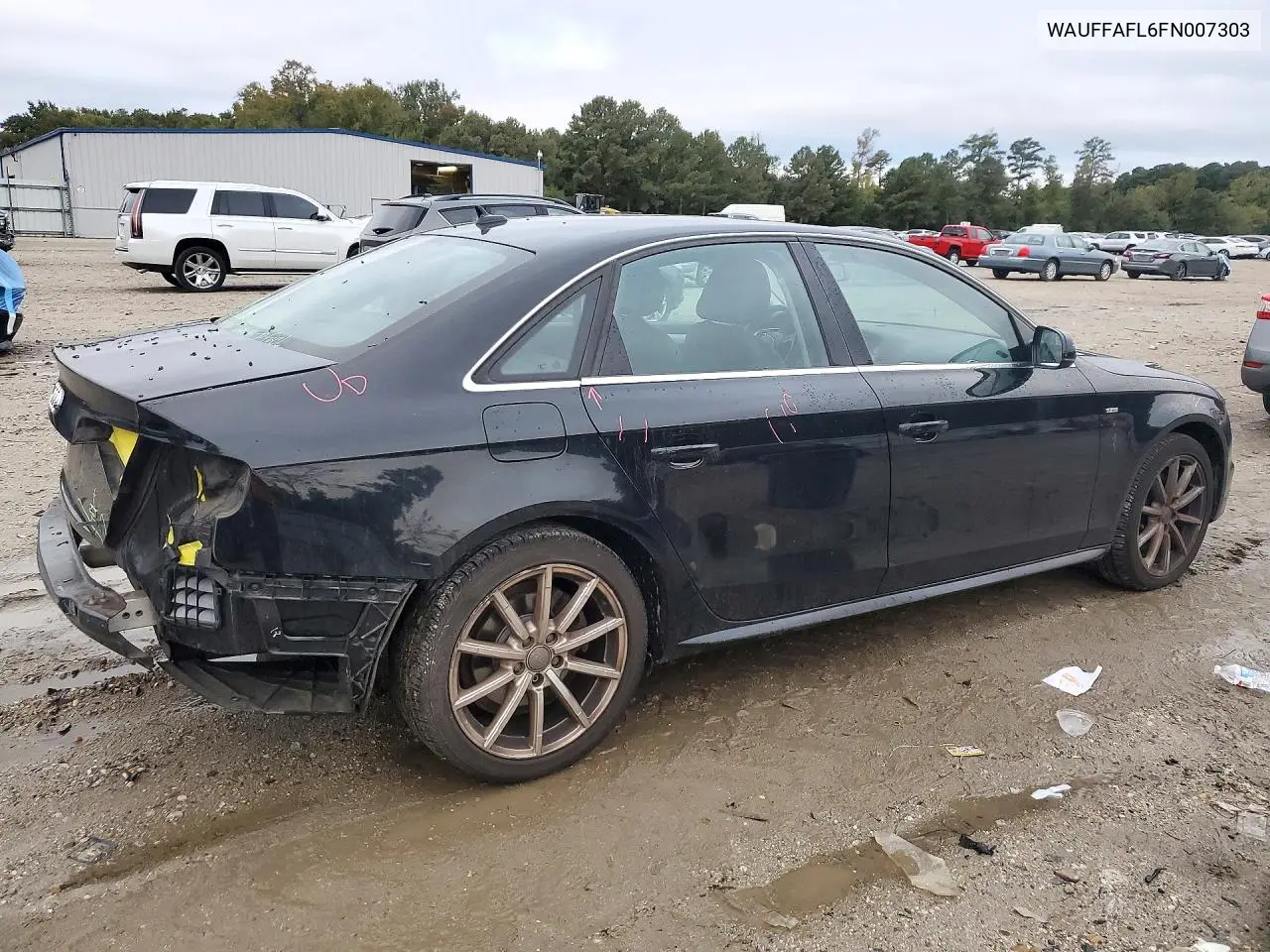 2015 AUDI A4 VIN WAUFFAFL6FN007303 — фото 3