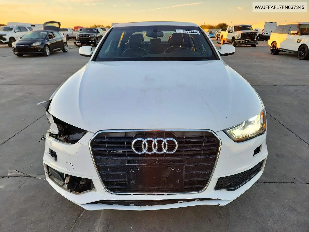 2015 AUDI A4 VIN WAUFFAFL7FN037345 — фото 5