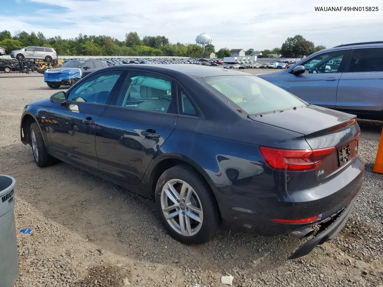 2017 AUDI A4 VIN WAUANAF49HN015825 — фото 2