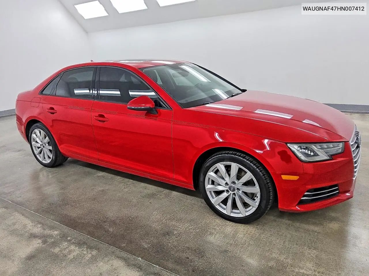 2017 AUDI A4 VIN WAUGNAF47HN007412 — фото 4