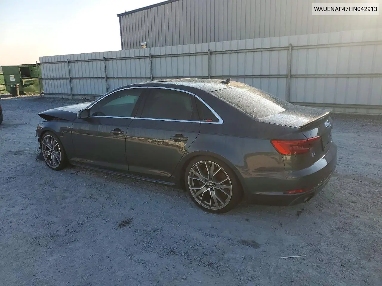 2017 AUDI A4 VIN WAUENAF47HN042913 — фото 2