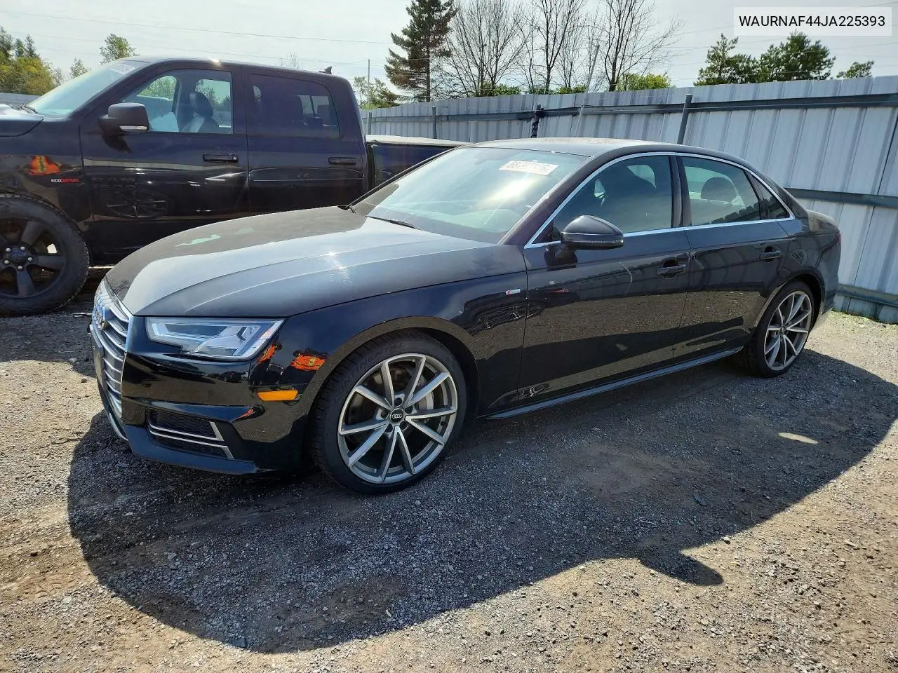 AUDI A4 2018, VIN WAURNAF44JA225393