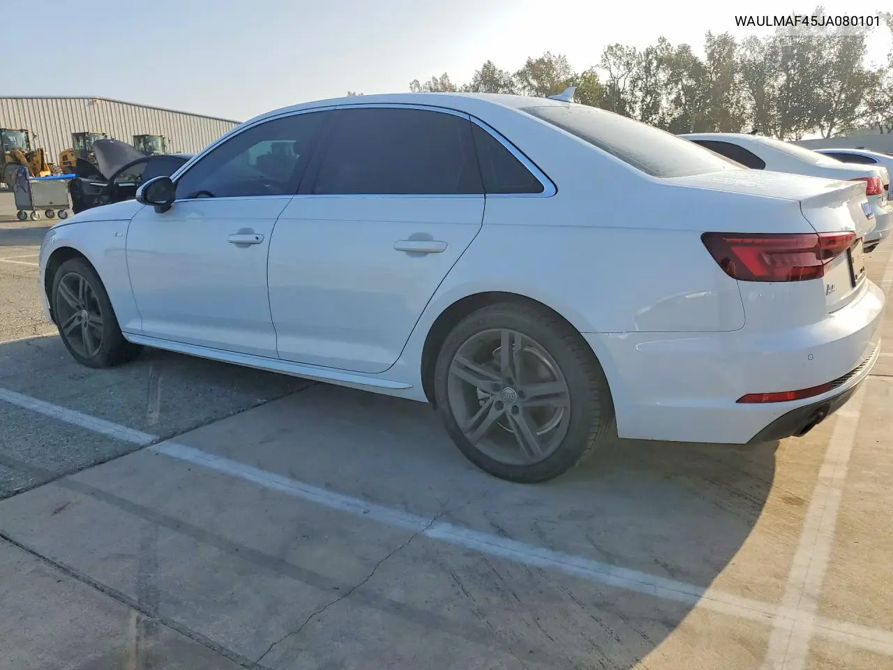 2018 AUDI A4 VIN WAULMAF45JA080101 — фото 2
