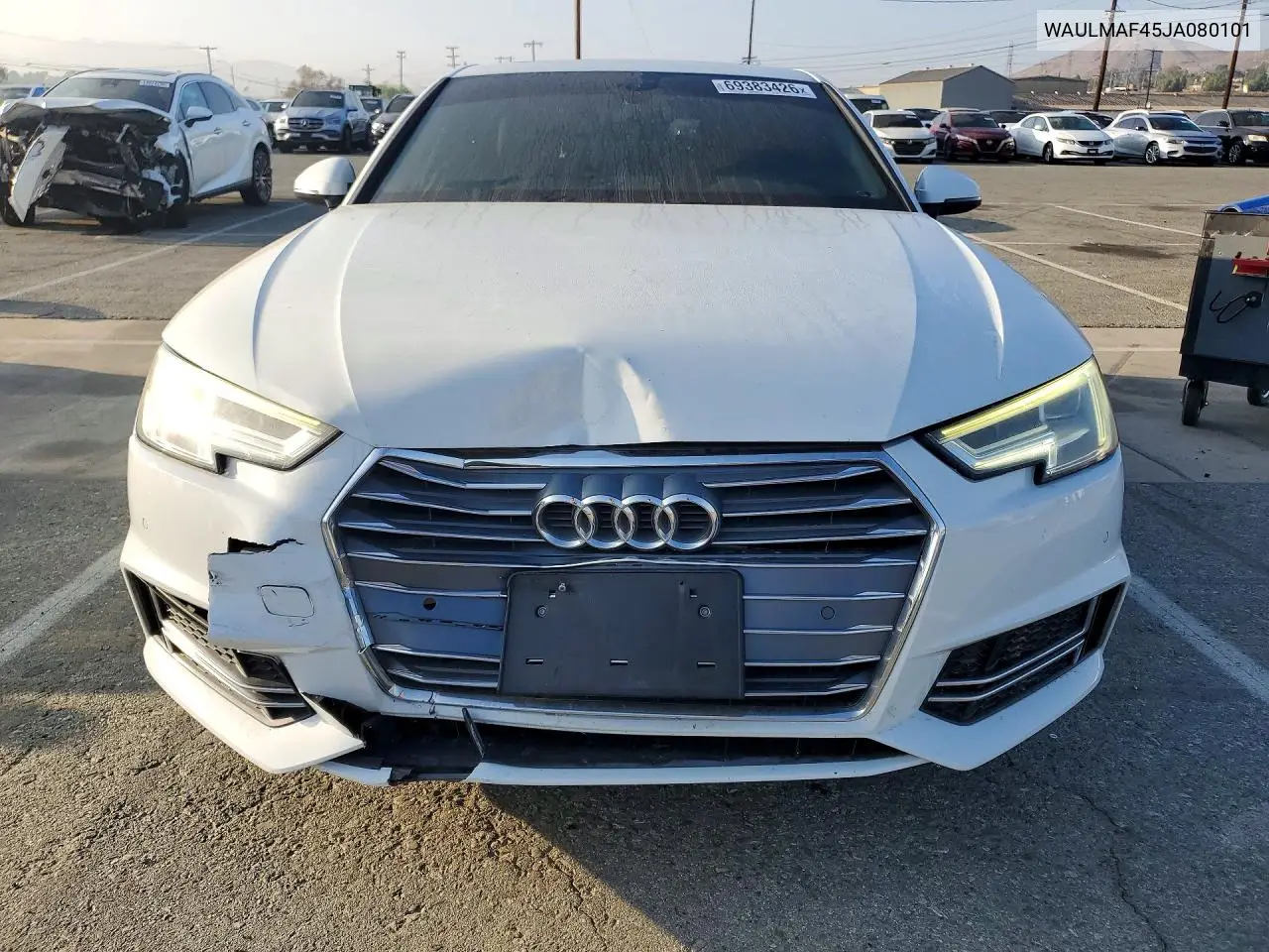 2018 AUDI A4 VIN WAULMAF45JA080101 — фото 5