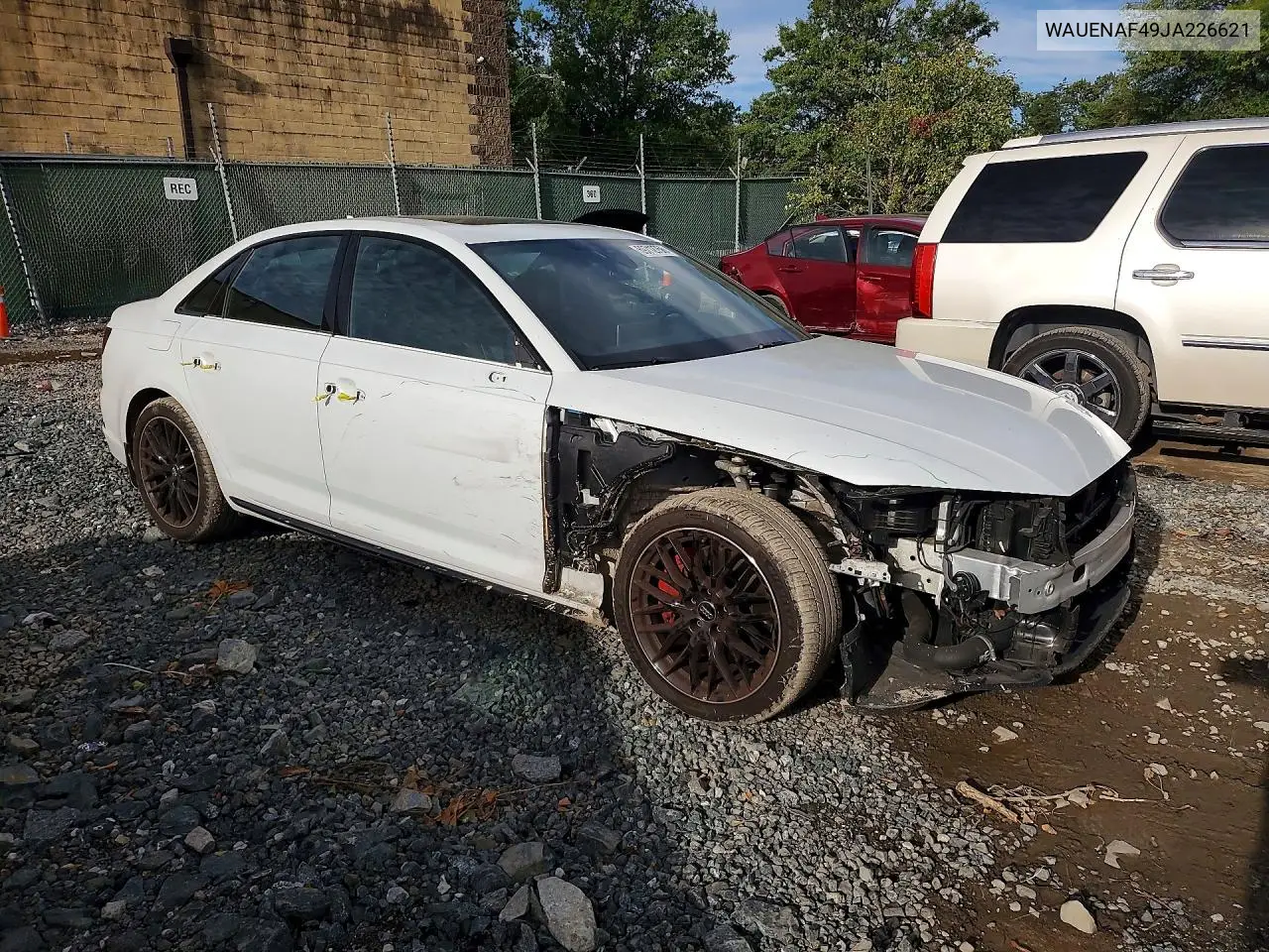 2018 AUDI A4 VIN WAUENAF49JA226621 — фото 4