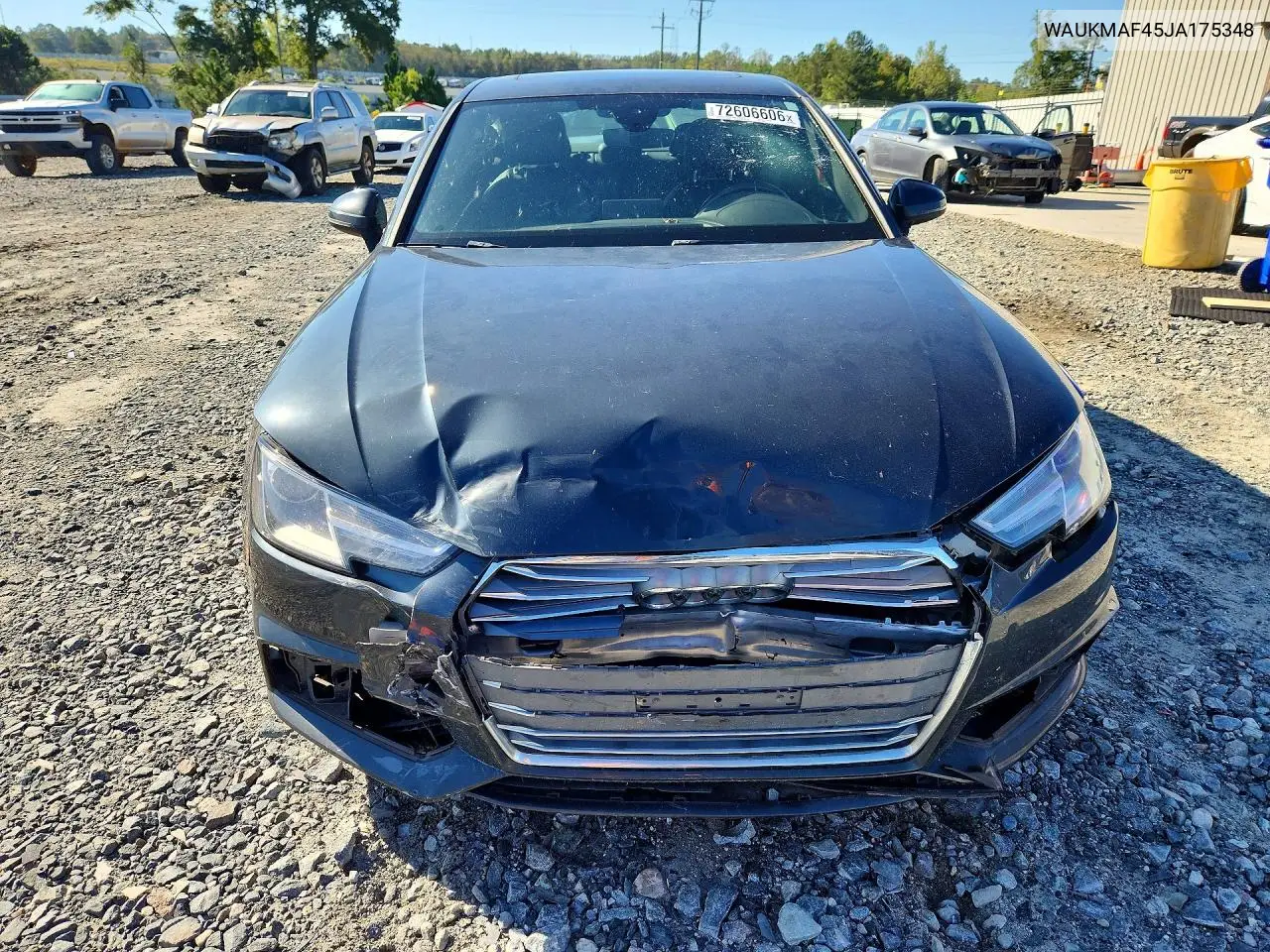 2018 AUDI A4 VIN WAUKMAF45JA175348 — фото 5