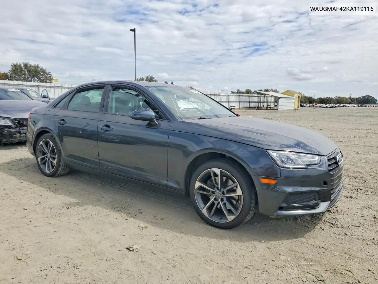 2019 AUDI A4 VIN WAUGMAF42KA119116 — фото 4