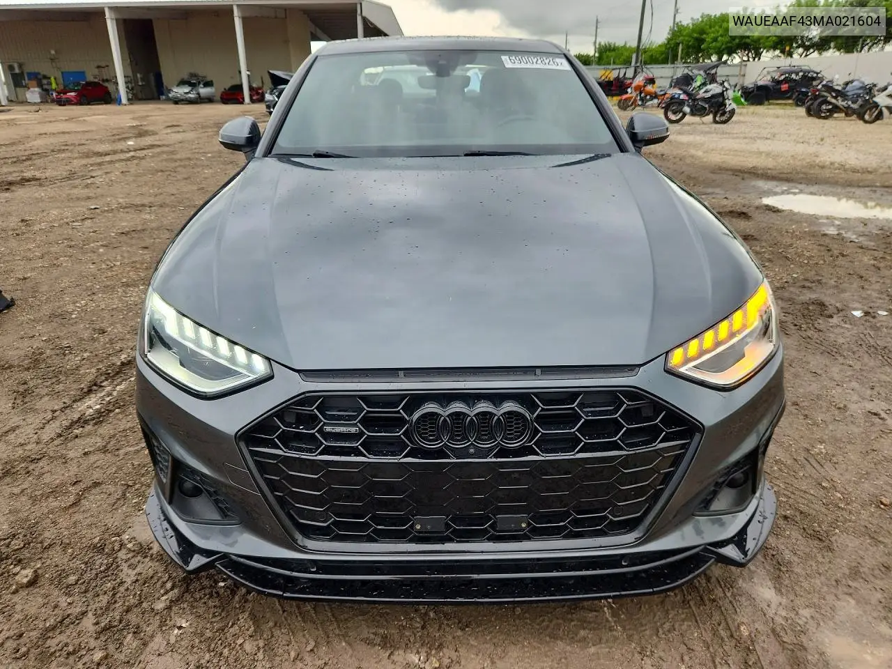 2021 AUDI A4 VIN WAUEAAF43MA021604 — фото 5