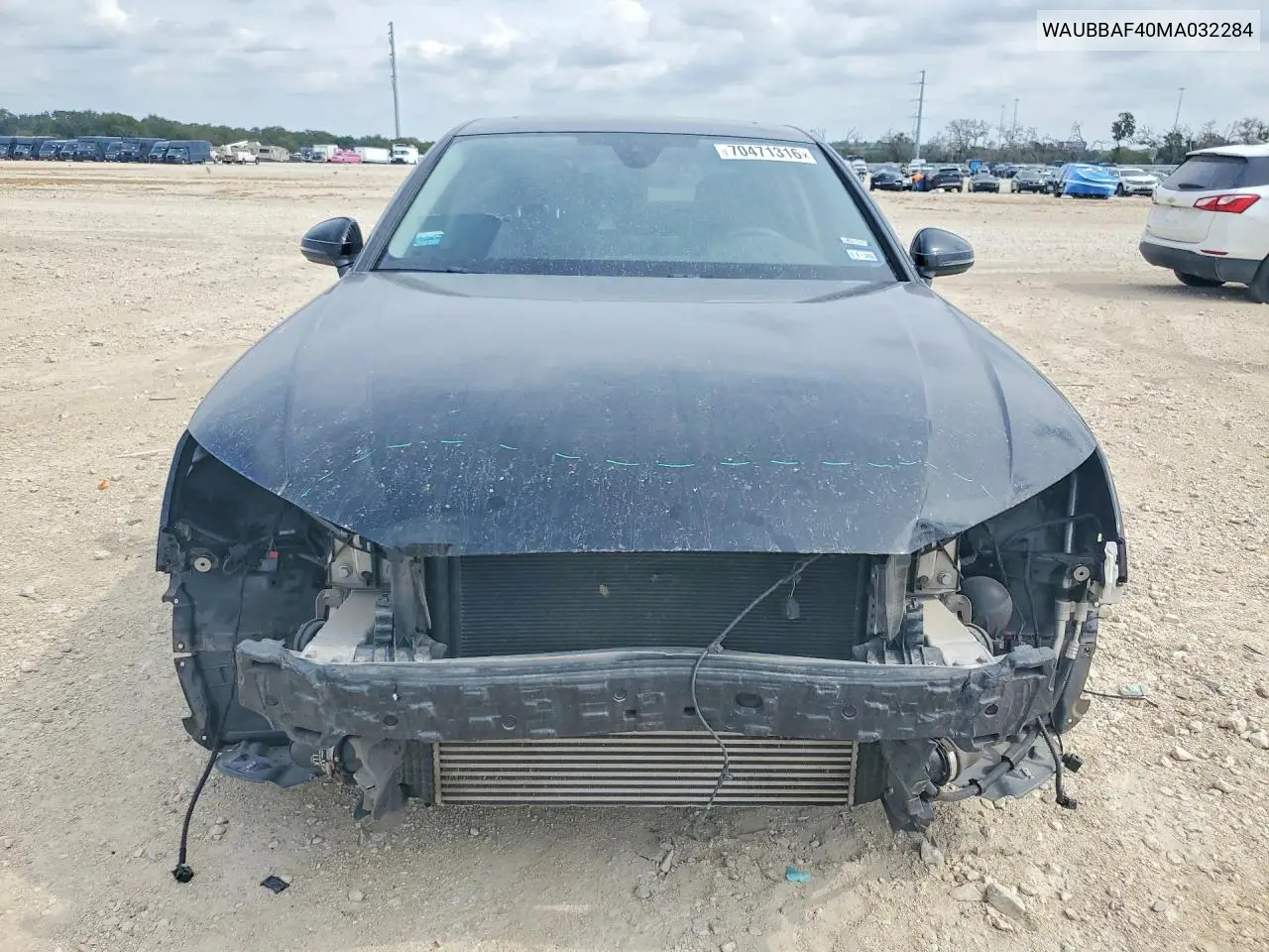 2021 AUDI A4 VIN WAUBBAF40MA032284 — фото 5