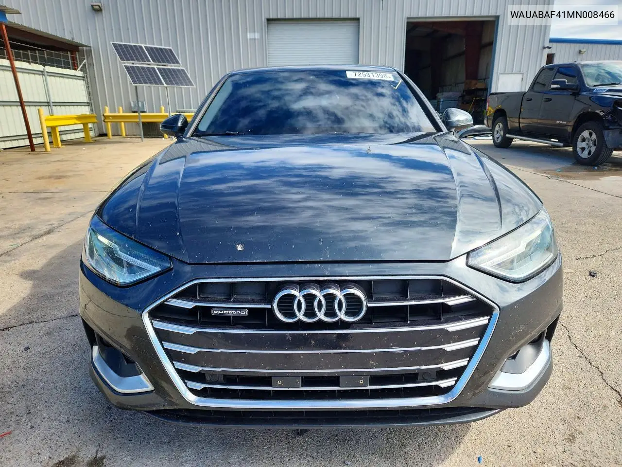 2021 AUDI A4 VIN WAUABAF41MN008466 — фото 5