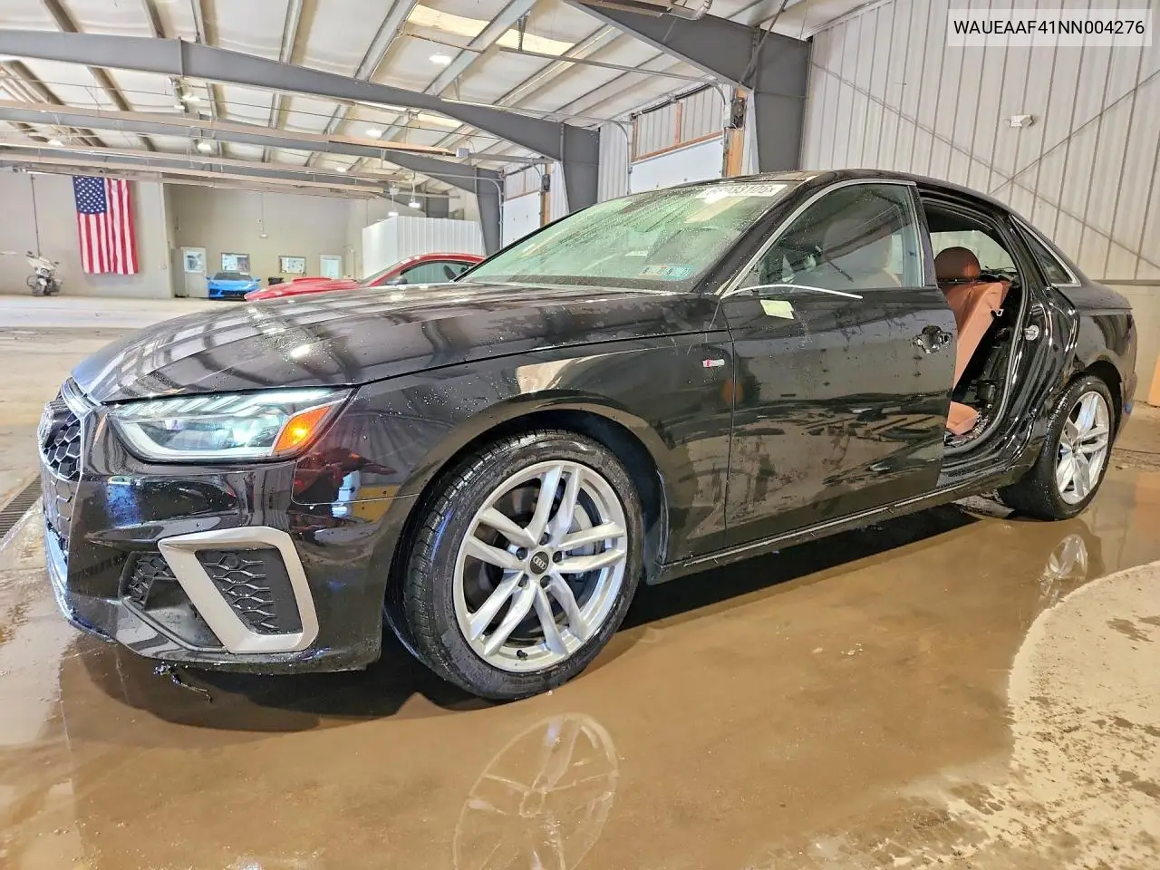 AUDI A4 2022, VIN WAUEAAF41NN004276
