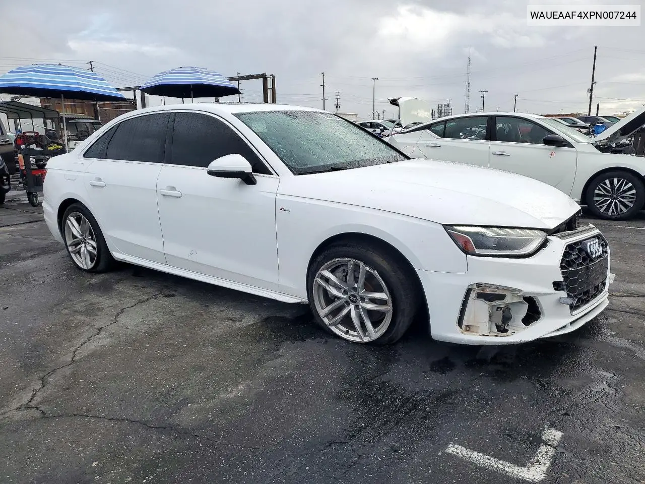 2023 AUDI A4 VIN WAUEAAF4XPN007244 — фото 4