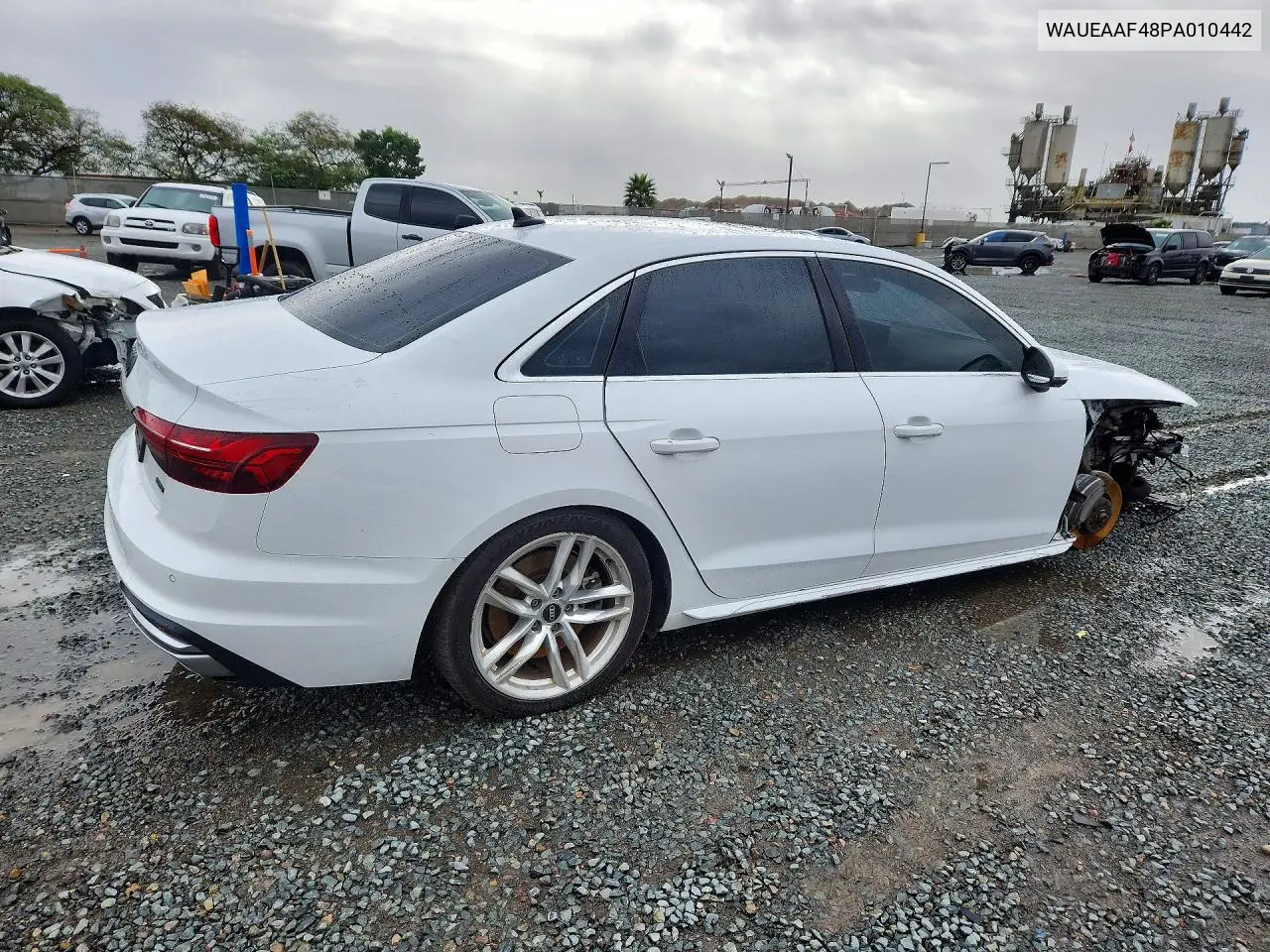 2023 AUDI A4 VIN WAUEAAF48PA010442 — фото 3