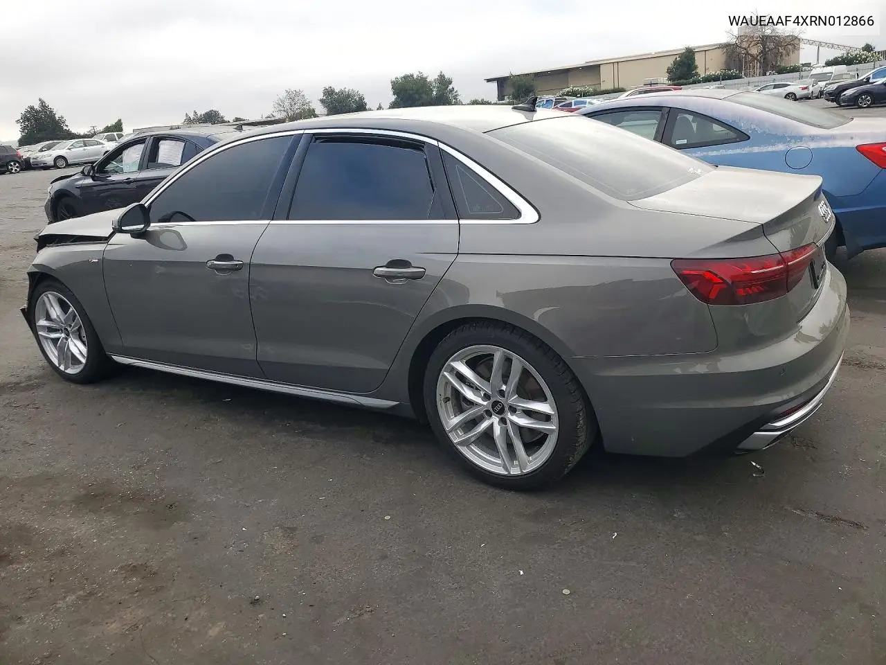 2024 AUDI A4 VIN WAUEAAF4XRN012866 — фото 2