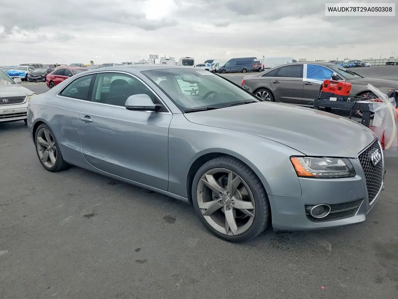 2009 AUDI A5 VIN WAUDK78T29A050308 — фото 4