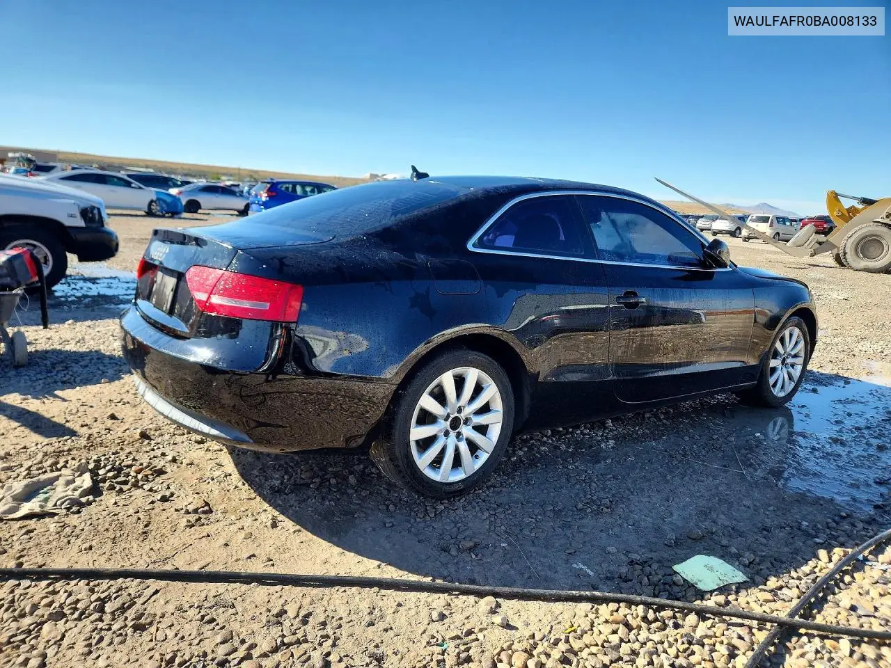 2011 AUDI A5 VIN WAULFAFR0BA008133 — фото 3