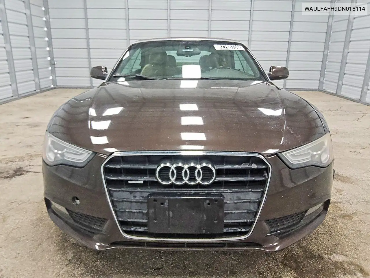 2013 AUDI A5 VIN WAULFAFH9DN018114 — фото 5