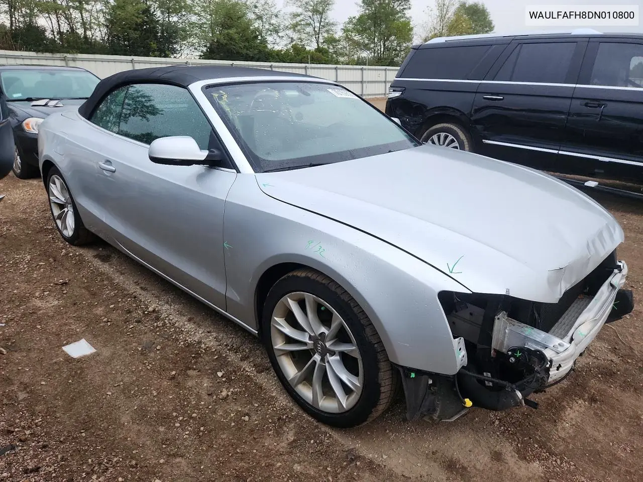 2013 AUDI A5 VIN WAULFAFH8DN010800 — фото 4