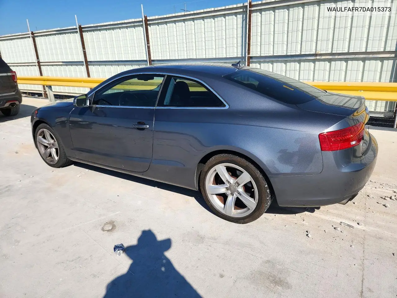 2013 AUDI A5 VIN WAULFAFR7DA015373 — фото 2