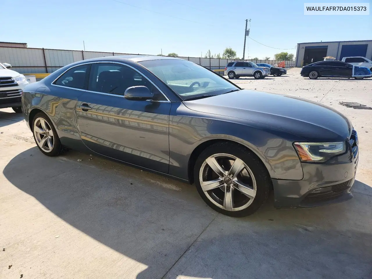 2013 AUDI A5 VIN WAULFAFR7DA015373 — фото 4
