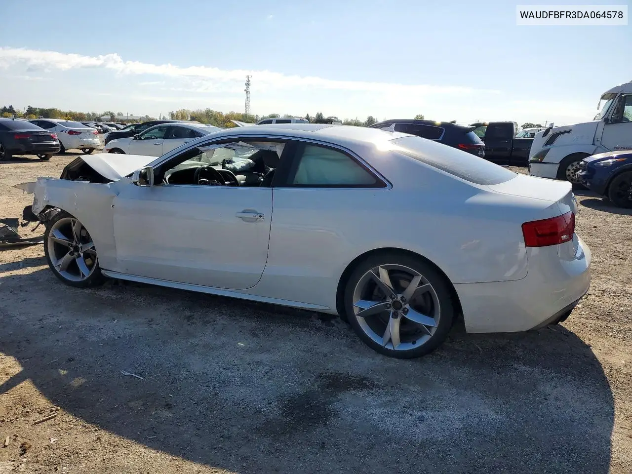 2013 AUDI A5 VIN WAUDFBFR3DA064578 — фото 2