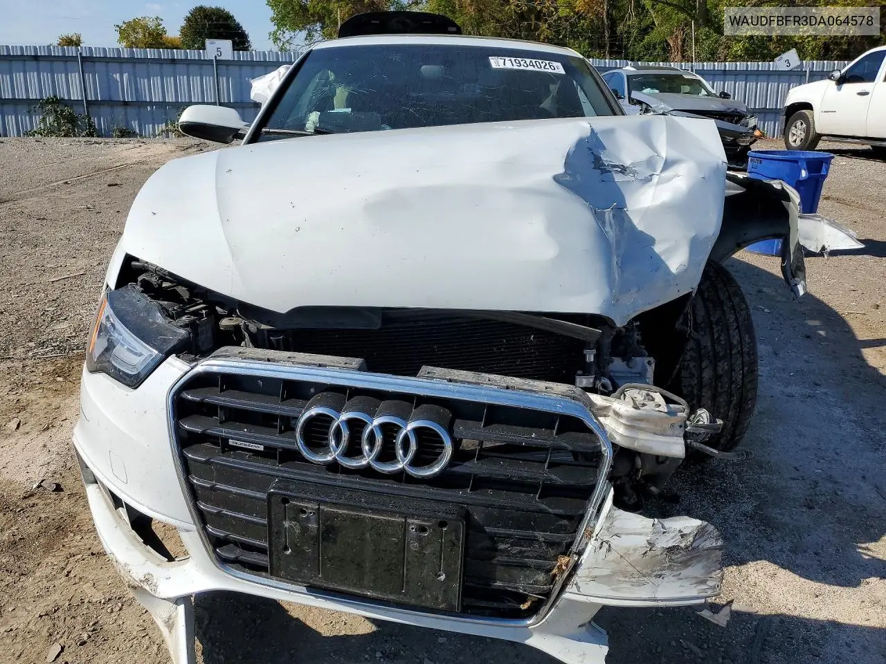 2013 AUDI A5 VIN WAUDFBFR3DA064578 — фото 5