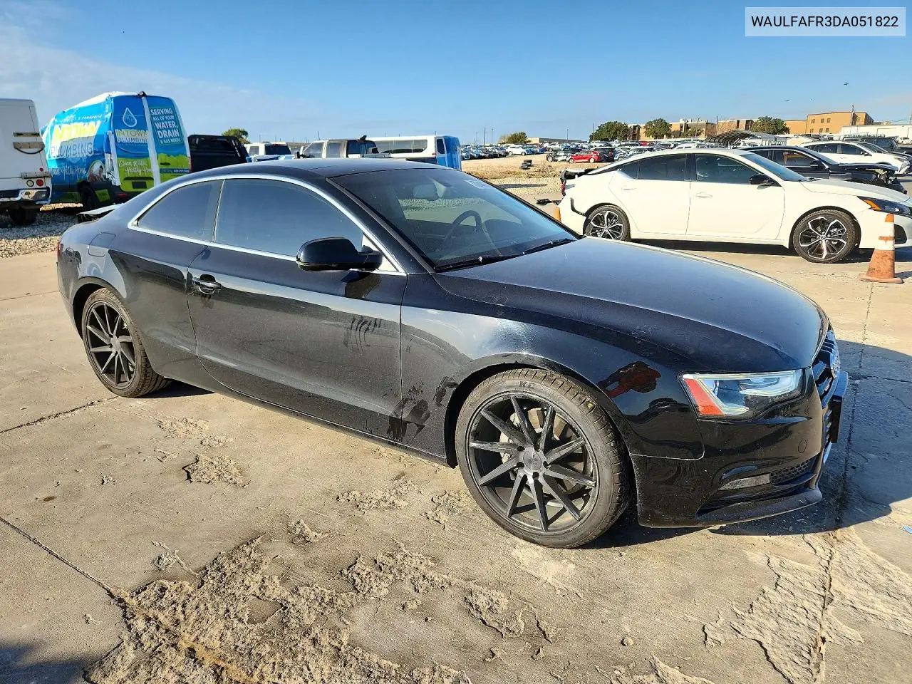 2013 AUDI A5 VIN WAULFAFR3DA051822 — фото 4