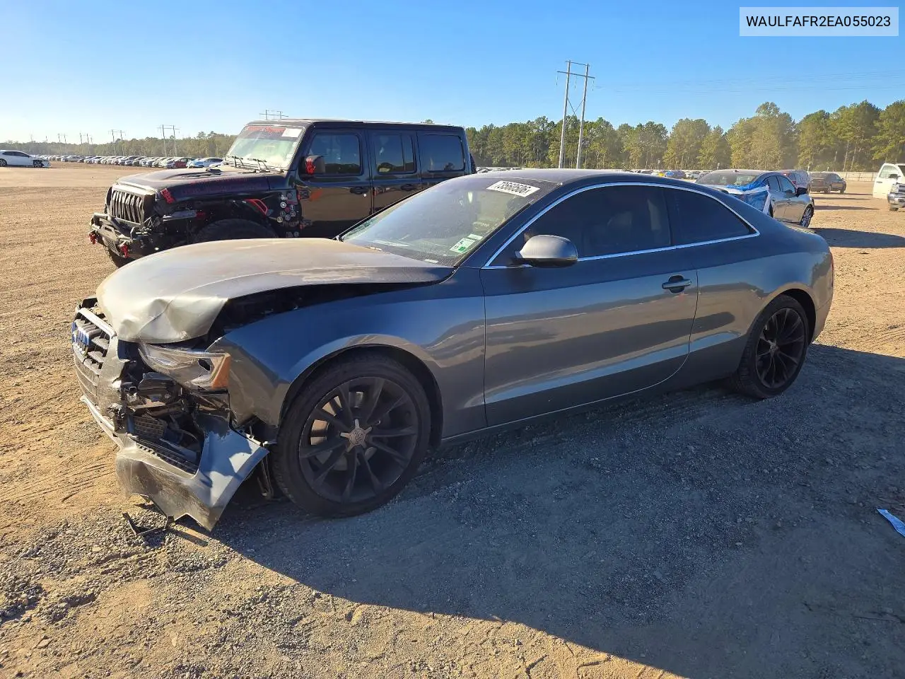 AUDI A5 2014, VIN WAULFAFR2EA055023