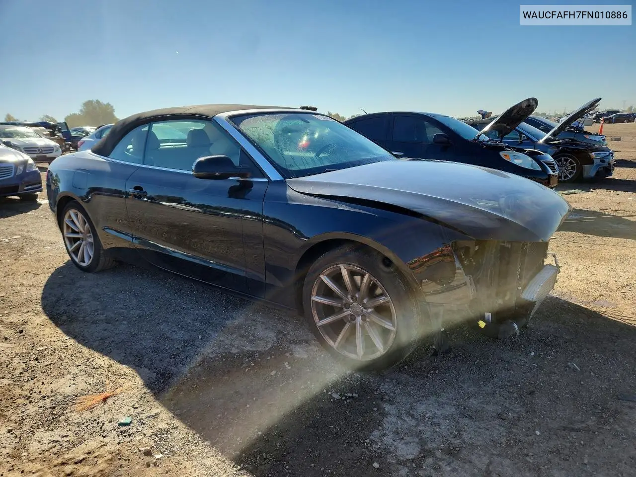 2015 AUDI A5 VIN WAUCFAFH7FN010886 — фото 4