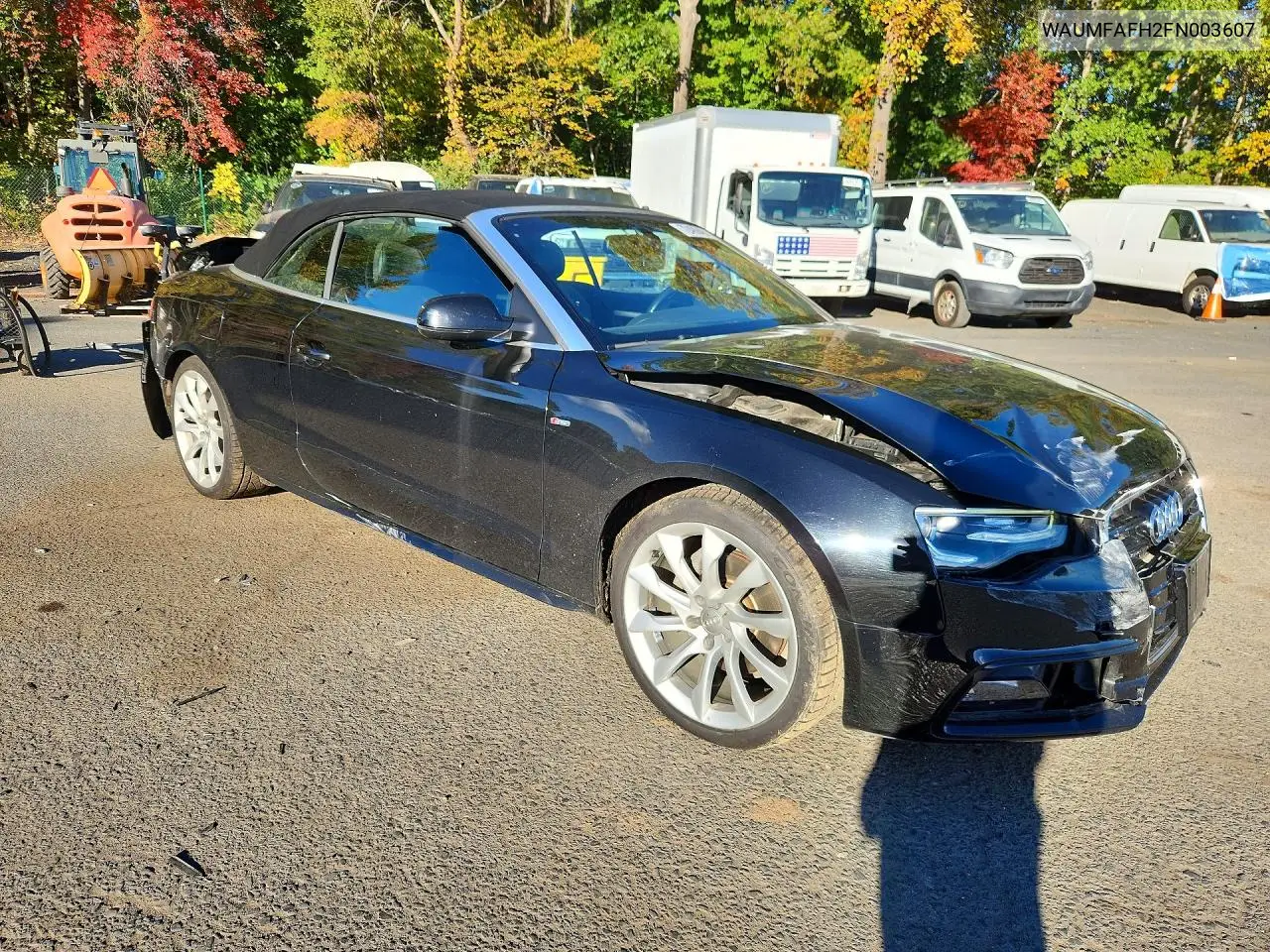 2015 AUDI A5 VIN WAUMFAFH2FN003607 — фото 4