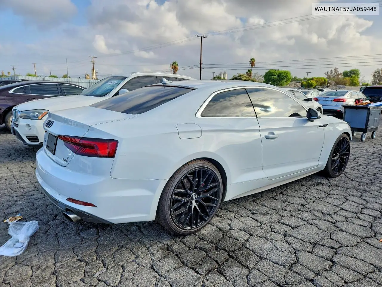 2018 AUDI A5 VIN WAUTNAF57JA059448 — фото 3