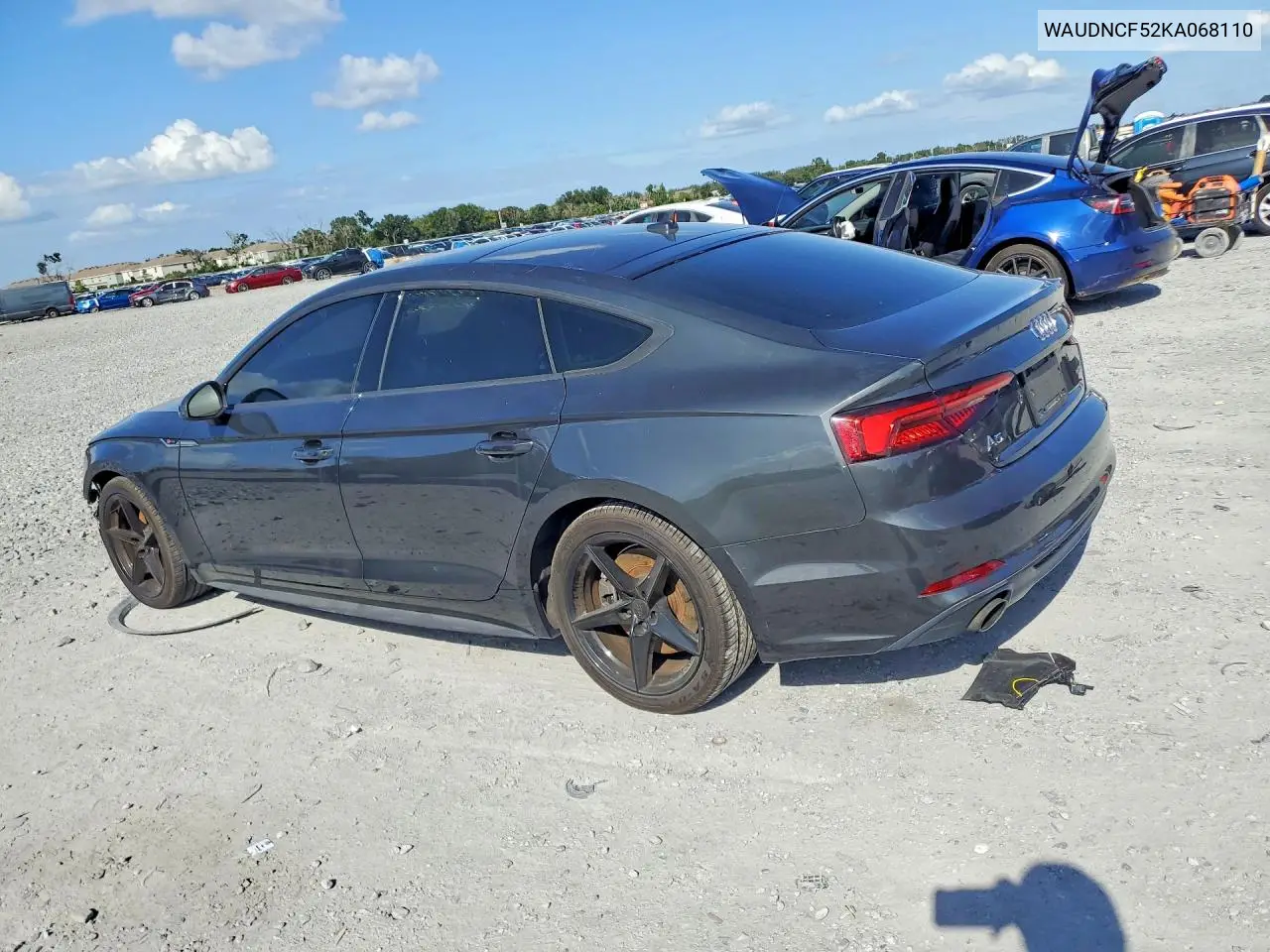 2019 AUDI A5 VIN WAUDNCF52KA068110 — фото 2