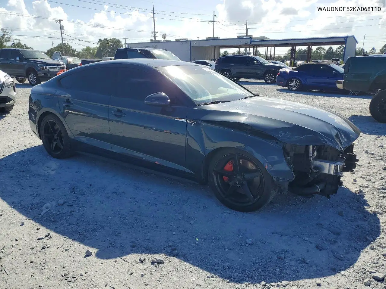 2019 AUDI A5 VIN WAUDNCF52KA068110 — фото 4