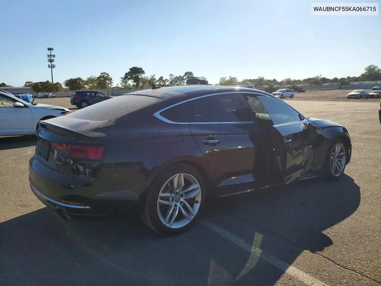 2019 AUDI A5 VIN WAUBNCF55KA066715 — фото 3
