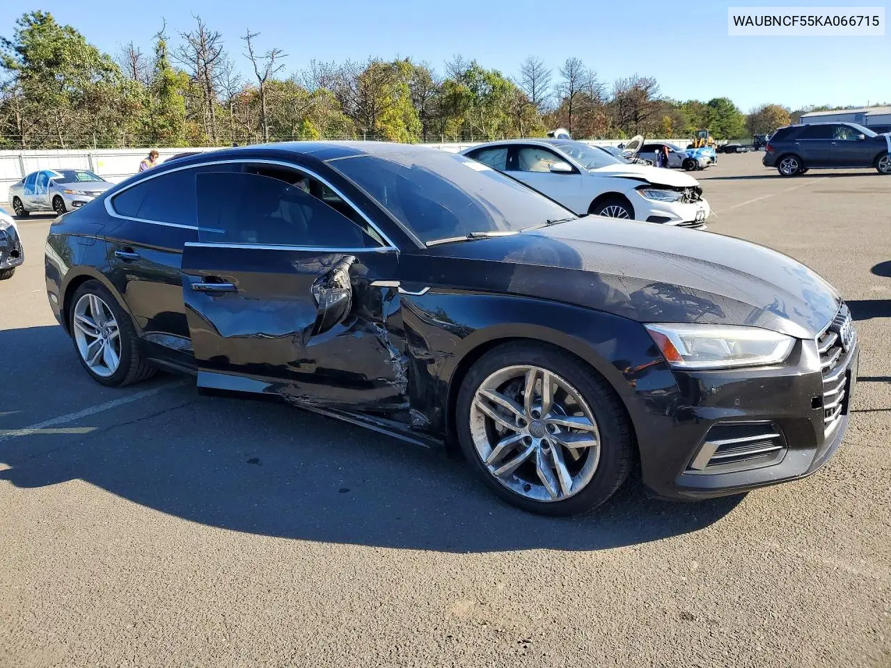 2019 AUDI A5 VIN WAUBNCF55KA066715 — фото 4