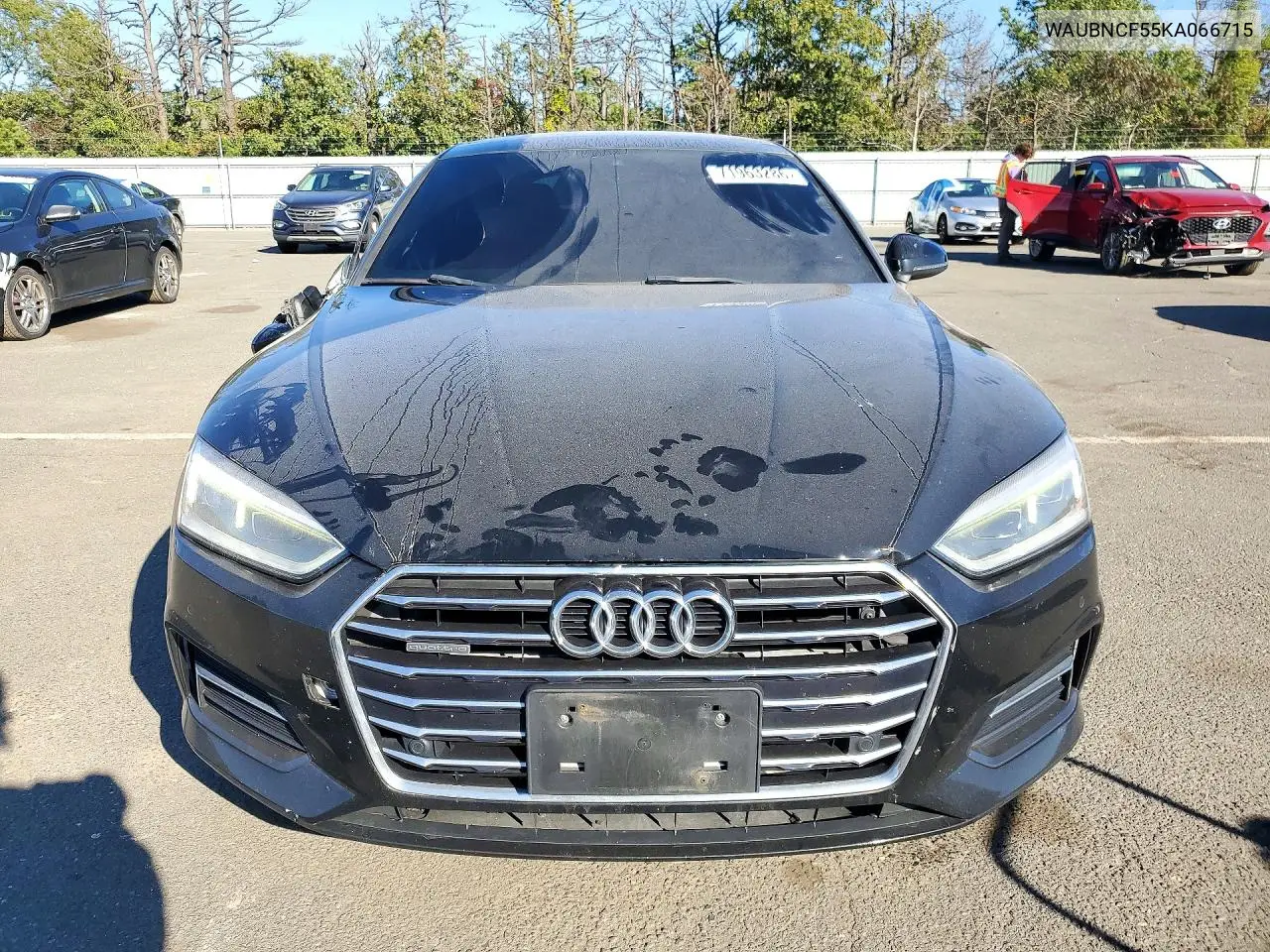 2019 AUDI A5 VIN WAUBNCF55KA066715 — фото 5