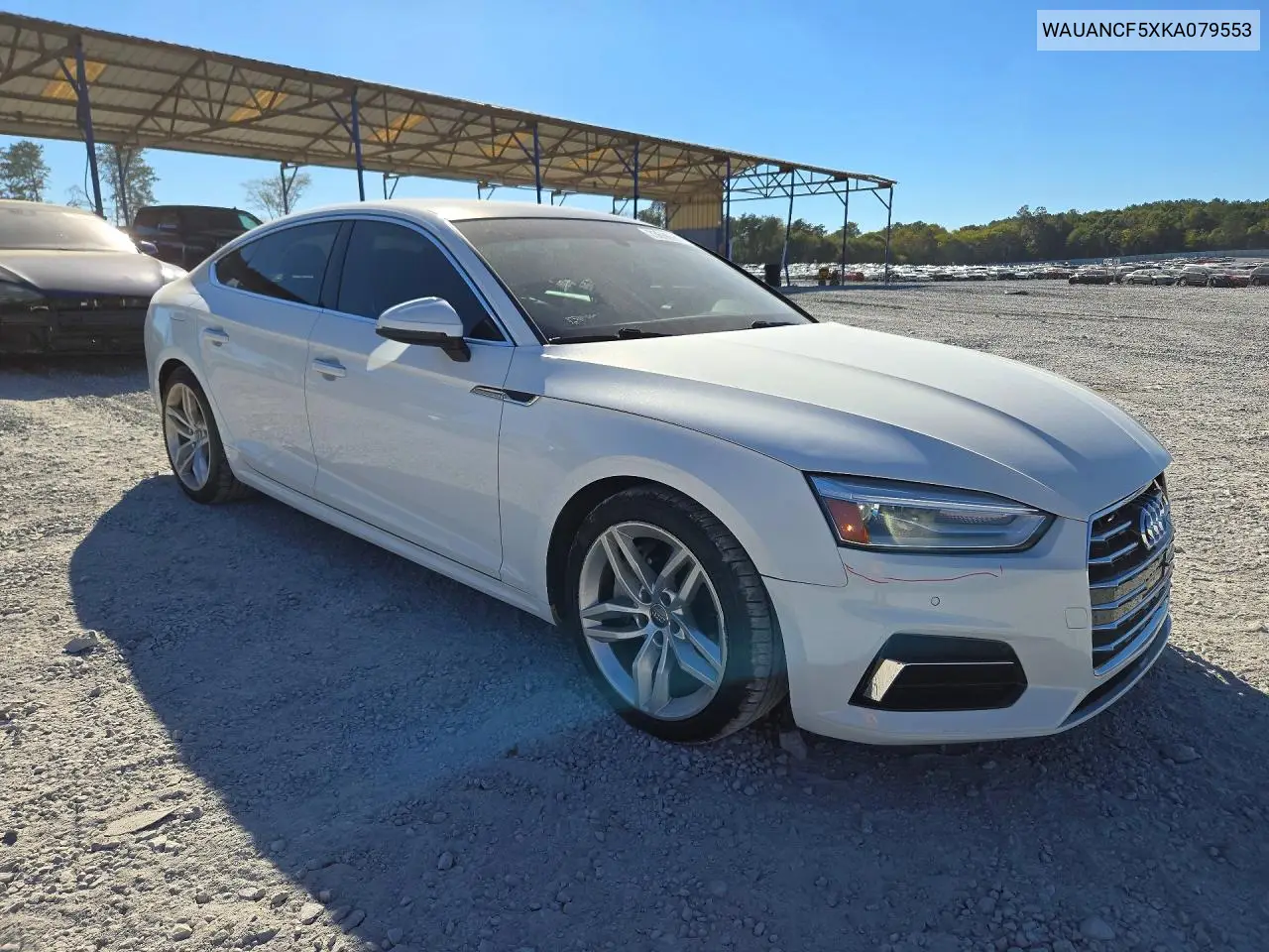2019 AUDI A5 VIN WAUANCF5XKA079553 — фото 4
