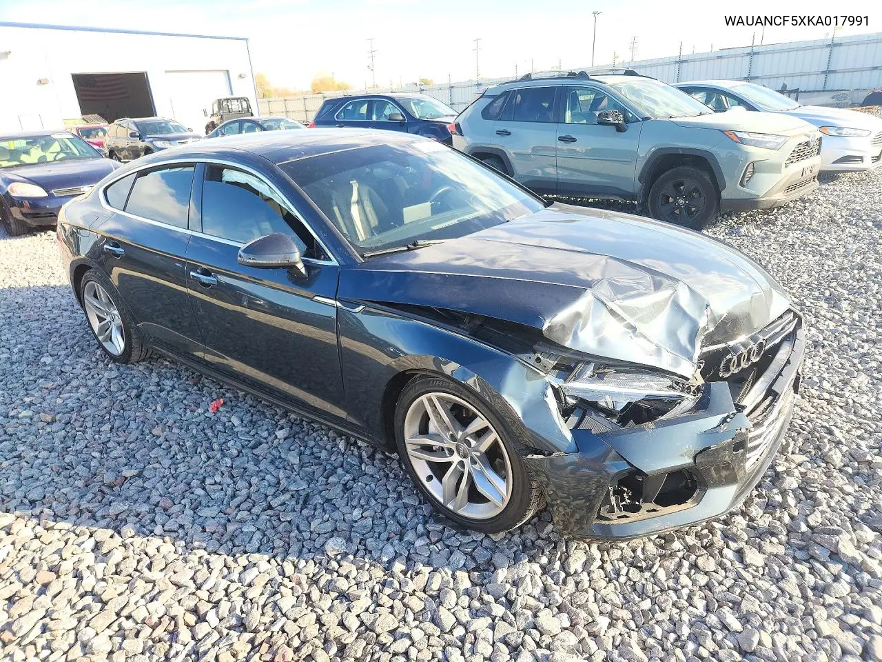 2019 AUDI A5 VIN WAUANCF5XKA017991 — фото 4
