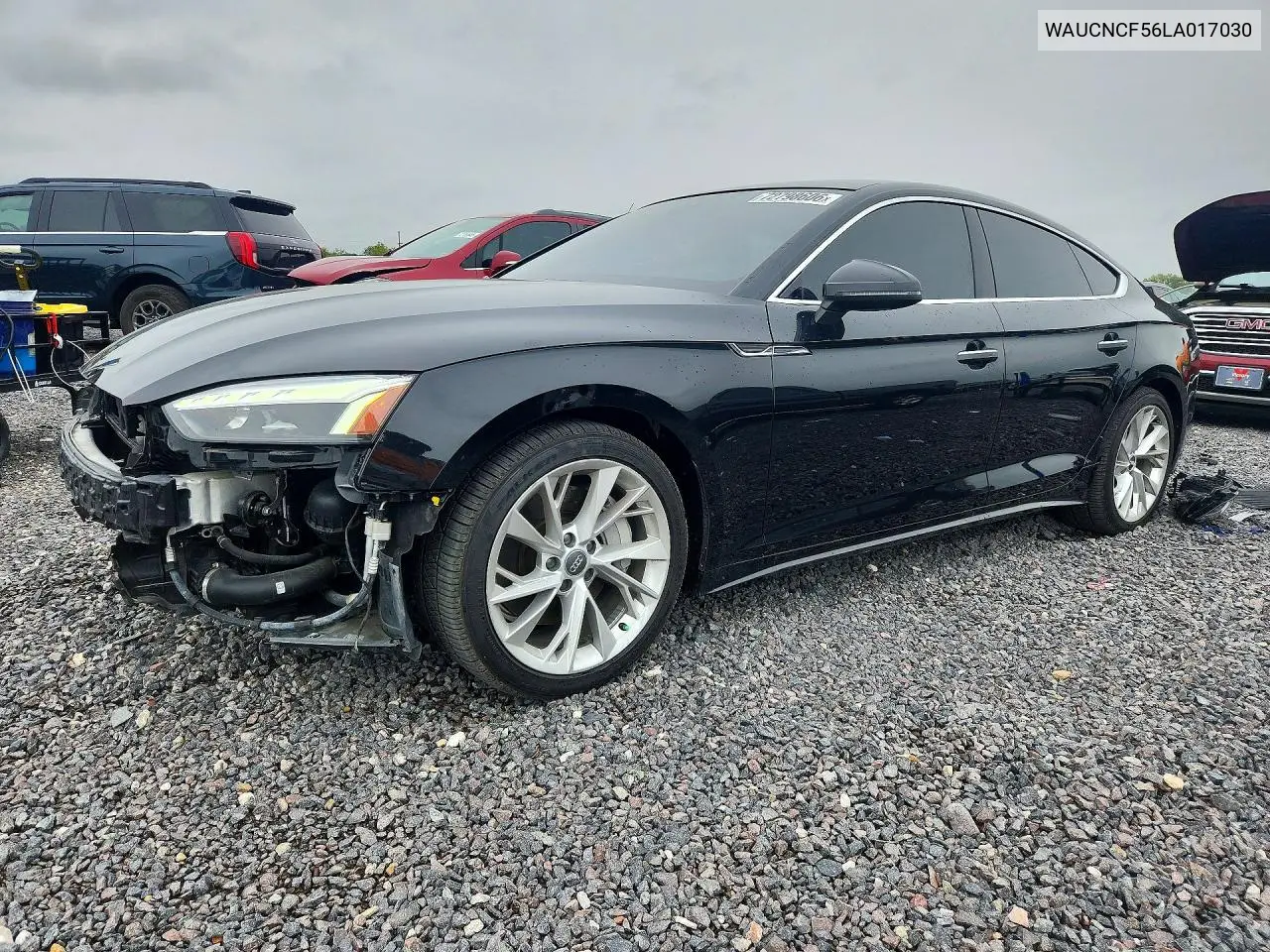 AUDI A5 2020, VIN WAUCNCF56LA017030