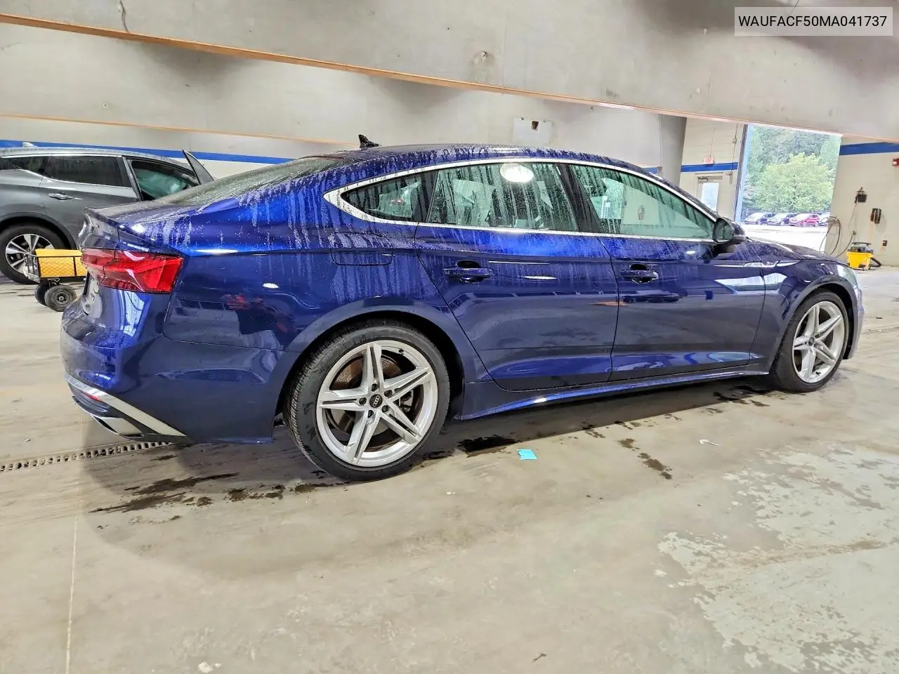 2021 AUDI A5 VIN WAUFACF50MA041737 — фото 3