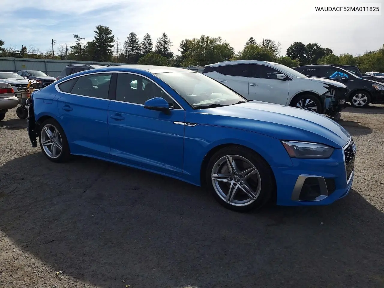 2021 AUDI A5 VIN WAUDACF52MA011825 — фото 4